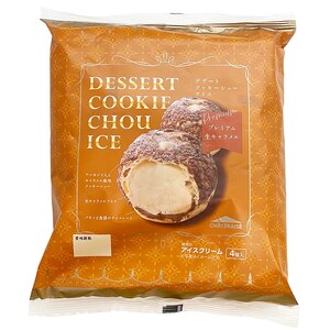 【期間限定】【シャトレーゼ】大人の贅沢デザート DESSERTクッキーシューアイス〈３種24個入〉
