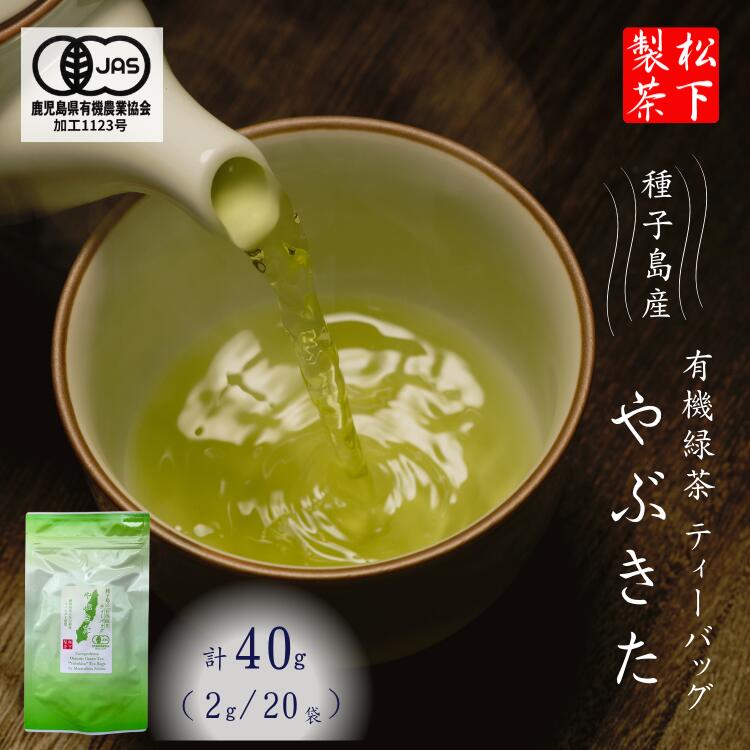 【ふるさと納税】＼先行予約／ (たねがしまる4000) 種子島 有機 緑茶 やぶきた ティーパック 松下製茶 新茶