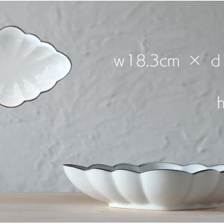 有田焼 白釉縁錆菱型皿 2個セット【ARITAYAKI-STORE】 A20-443_イメージ2