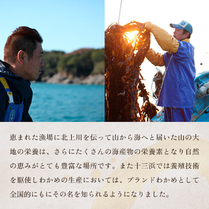 十三浜　浜だより（わかめ・こんぶ・海藻6種7品）