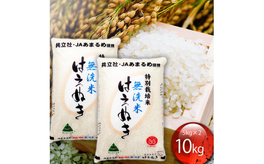 
特別栽培米はえぬき無洗米 10kg
