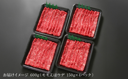 飛騨牛 赤身スライス（すき焼き/しゃぶしゃぶ） 600g（150g×4パック） 冷凍真空パック | 肉 お肉 すき焼き すきやき しゃぶしゃぶ 黒毛和牛 和牛 個包装 小分け 人気 おすすめ 牛肉 ギ
