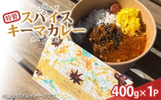 【みちに八角】特製スパイスキーマカレー 1P（2食分入り）カレー カレーライス スパイス キーマ 食品 F6P-3125