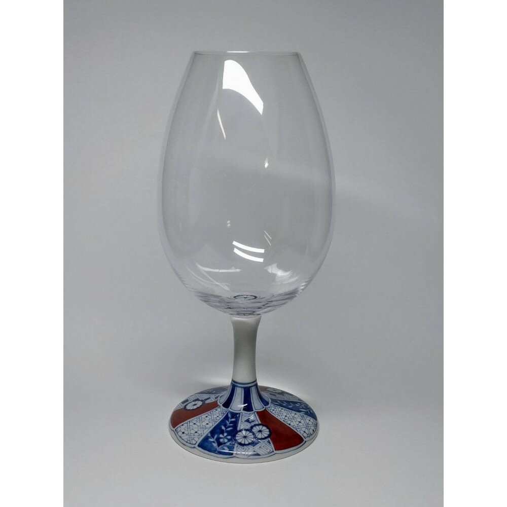 【ふるさと納税】酒グラス 菊花紋 青 九谷焼 | 食器 日用品 雑貨 手作り 人気 おすすめ 送料無料