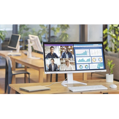【国内生産】EIZO 34.1型曲面モニター FlexScan EV3450XC ホワイト