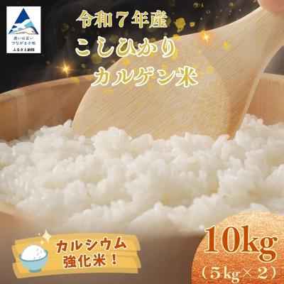 ふるさと納税 小松市 令和7年産 こしひかりカルゲン米 10kg(5kg×2) | 石川県 小松市 坂口農園