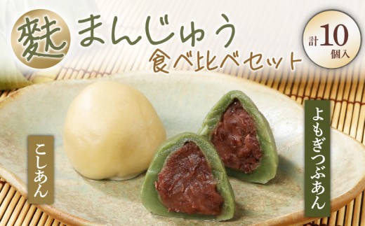 お中元 饅頭 麩まんじゅう 10個入 2種 食べ比べセット 冷凍 プレーン よもぎ こしあん つぶあん 冷凍 あんこ 餡 スイーツ 茶菓子 和菓子 まんじゅう お麩 麩まんじゅう 国産餅粉 宮村製麩所 菓子 生麩 5個入 麩屋 国産もち粉 和スイーツ ギフト miyamura005