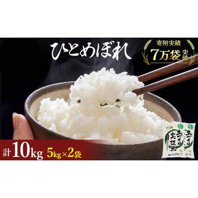 ふるさと納税 にかほ市 秋田県産 ひとめぼれ 10kg (5kg×2) 令和7年産[[No.5685-2059]