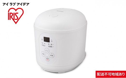 ジャー炊飯器 1.5合 RC-MF15-W ホワイト