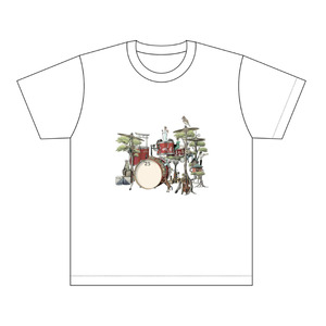 【フルカラー/Lサイズ】JAZZinFUCHUと府中市の協働が奏でるハーモニーTシャツ