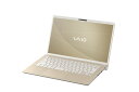 【ふるさと納税】　VAIO F14（GOLD）　家電 パソコン PC 長野県 安曇野市