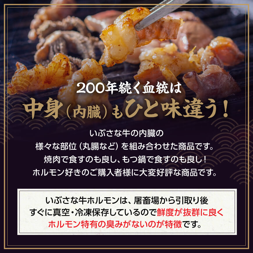 【6ヶ月定期便】いぶさな牛のスペシャル焼肉セット650g 【 宮崎県産 牛 焼肉 黒毛和牛 定期便 】[D05307t6]
