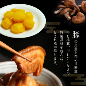中華 豚肉角煮入り中華ちまき 5個 熊本県和水町