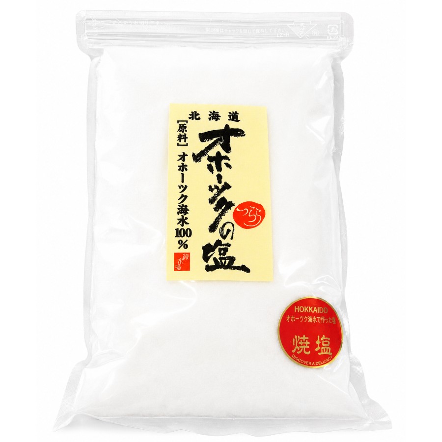 ＜つらら＞オホーツクの塩（焼塩）1kg×1袋
