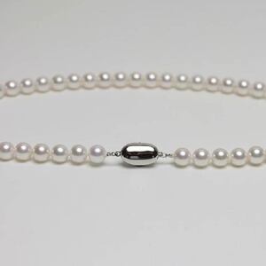 7.5-8ミリ　アコヤ真珠　ネックレス／パール　真珠　南伊勢町　パールハヤシ　三重県　伊勢志摩