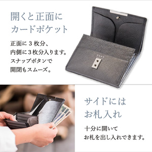 革財布 サファイア・シュリンク マルチパーパス（全3色）(カラー：シーシェルピンク)_0076-002-T03-1