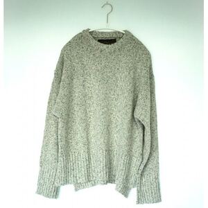 【ezu】color field sweater sougen /天然繊維◆草原◆Lサイズ【1720349】