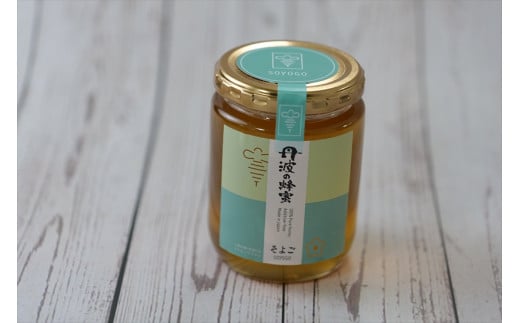丹波の蜂蜜　300g×1個（びん入り）：配送情報備考　そよご蜜