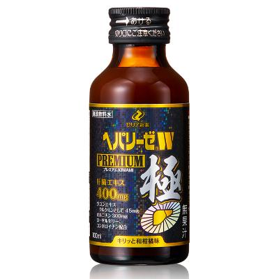 ふるさと納税 牛久市 【ゼリア新薬工業】ヘパリーゼWプレミアム極(清涼飲料水)　100ml　10本セット