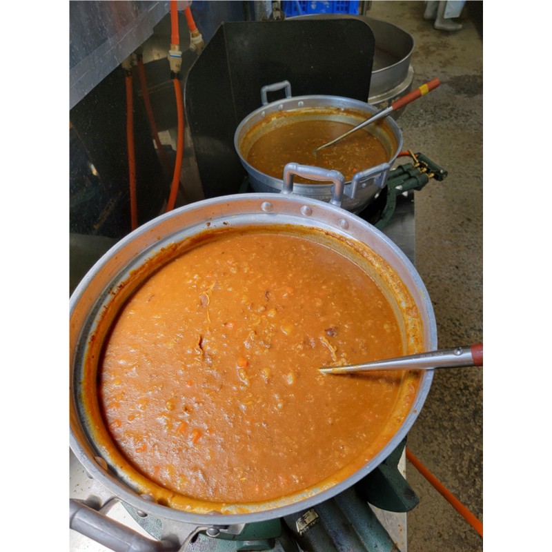 懐かしの学校給食カレー（レトルト）4食セット【001-0476】