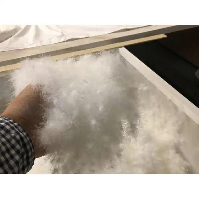ポーランド産グース90の羽毛ふとん シングルロング 専門店のハンドメイド