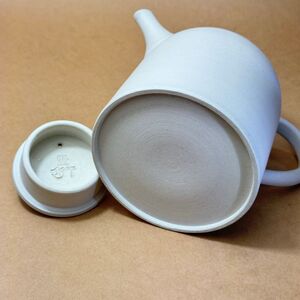 chanomaⅡ 白泥急須　6-404｜陶器 やきもの 焼き物 手作り 職人 伝統工芸品 急須 常滑焼 愛知県 常滑市