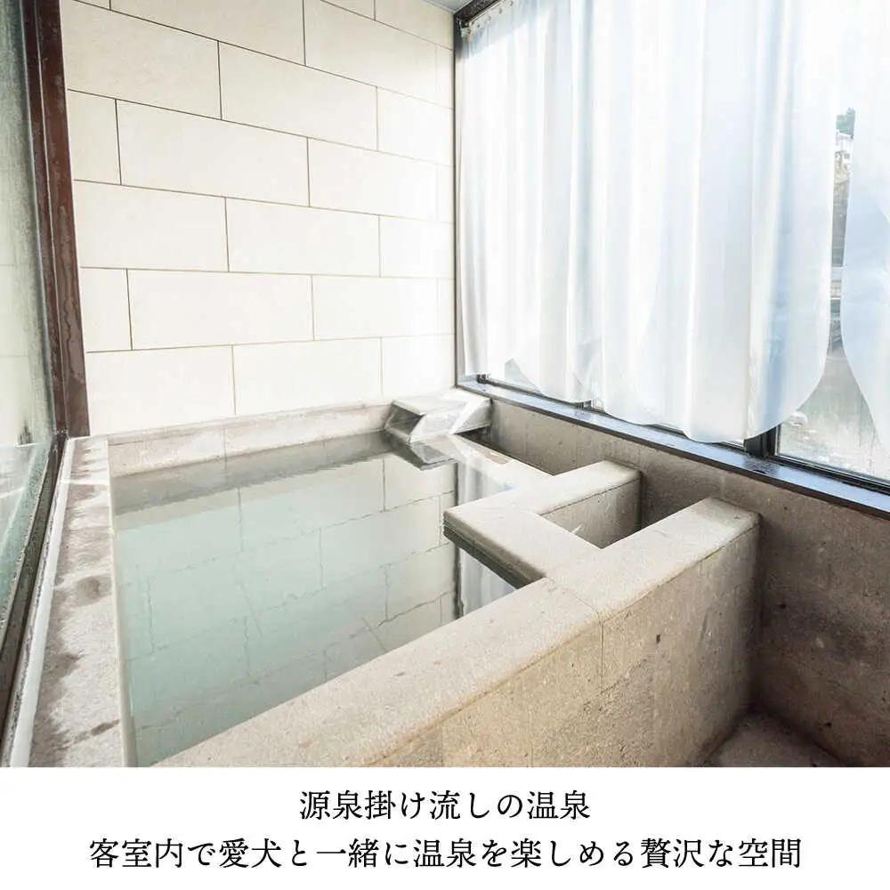 【愛犬と過ごす2階客室プラン】天ヶ瀬温泉HONJIN ペア宿泊券(1泊2食付き) トラベル 旅行 チケット 日田市 / 有限会社旅館本陣[ARGF004]