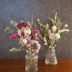 3か月 定期便 デザイン おまかせ ドライフラワー | お花 長さ約18㎝～約20㎝ 10本～ リトルシード