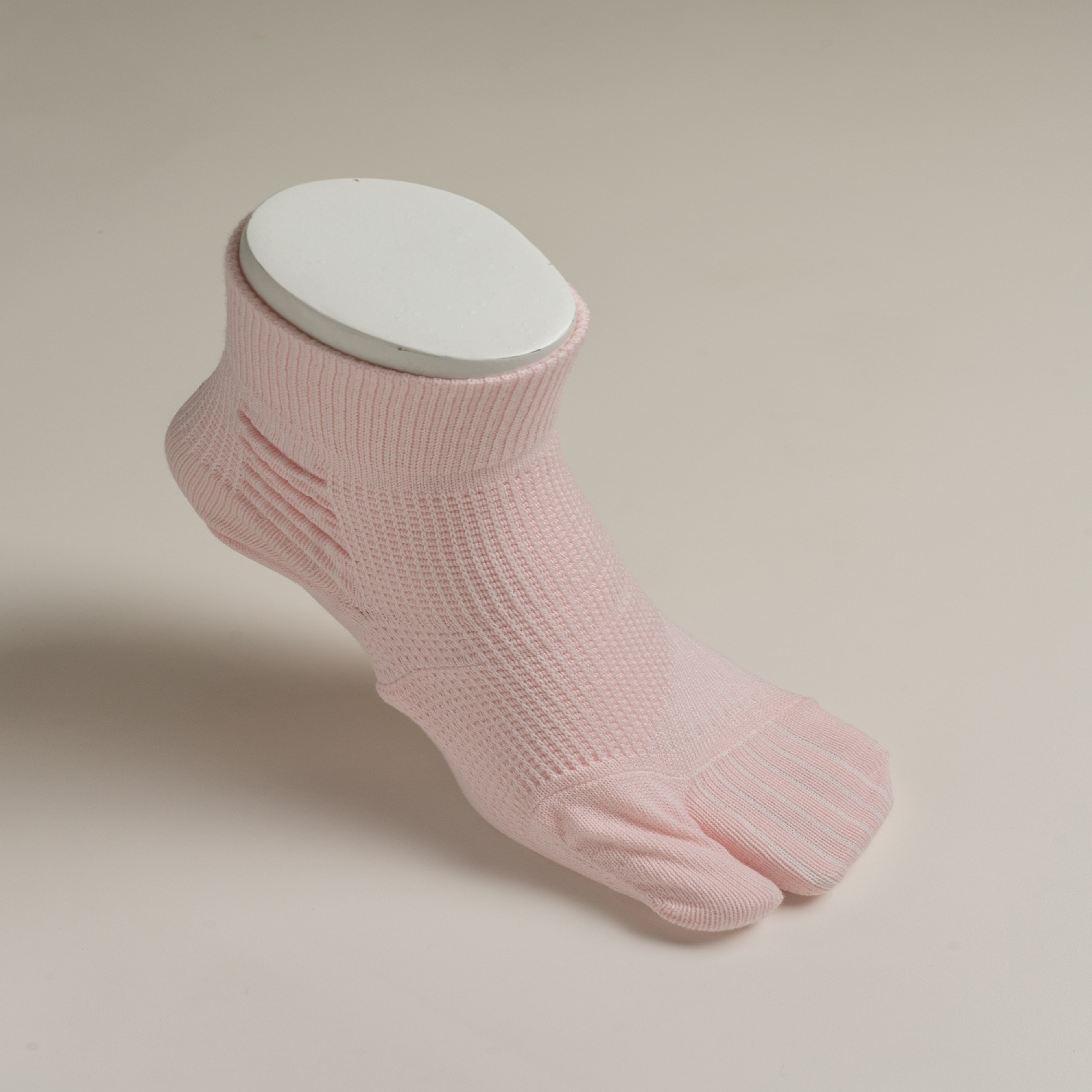 外反母趾対策くつ下 2足組　グレー25～26cm