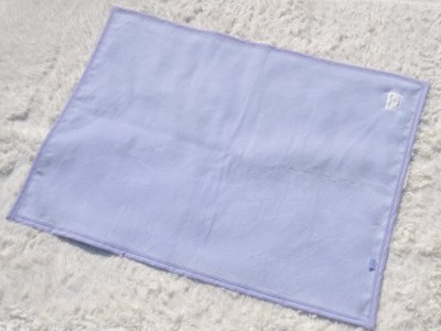 綿100% ベビー毛布(ラベンダー) 85×115cm 毛布の町泉大津市産 [3352]