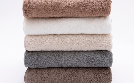 factory towel bath　今治タオル認定バスタオル 5枚セット ホワイト
