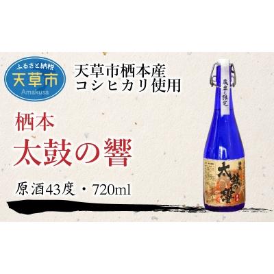 ふるさと納税 天草市 【ふるさと納税御礼品限定】オリジナル米焼酎 栖本太鼓の響 720ml 原酒_S070-001A