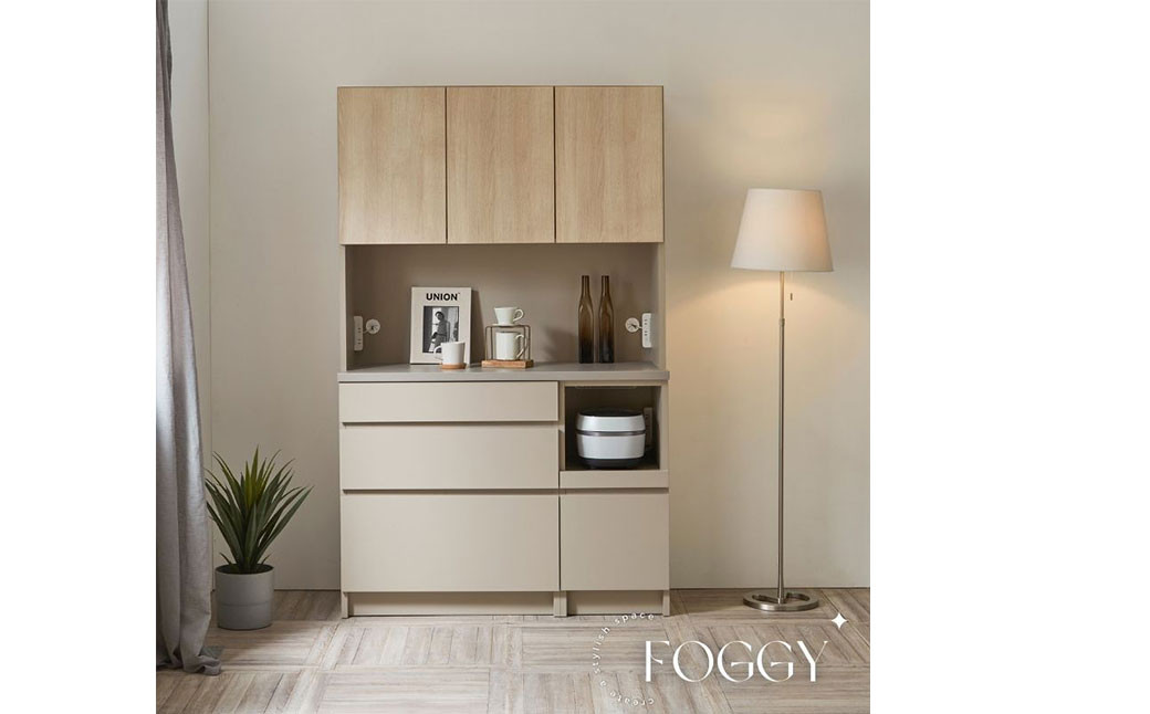 
FOGGY/フォギー 120cm カップボード
