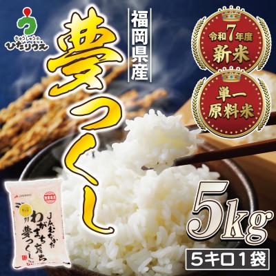 ふるさと納税 春日市 JAよりお届け!福岡県ブランド米「夢つくし」5kg(春日市)