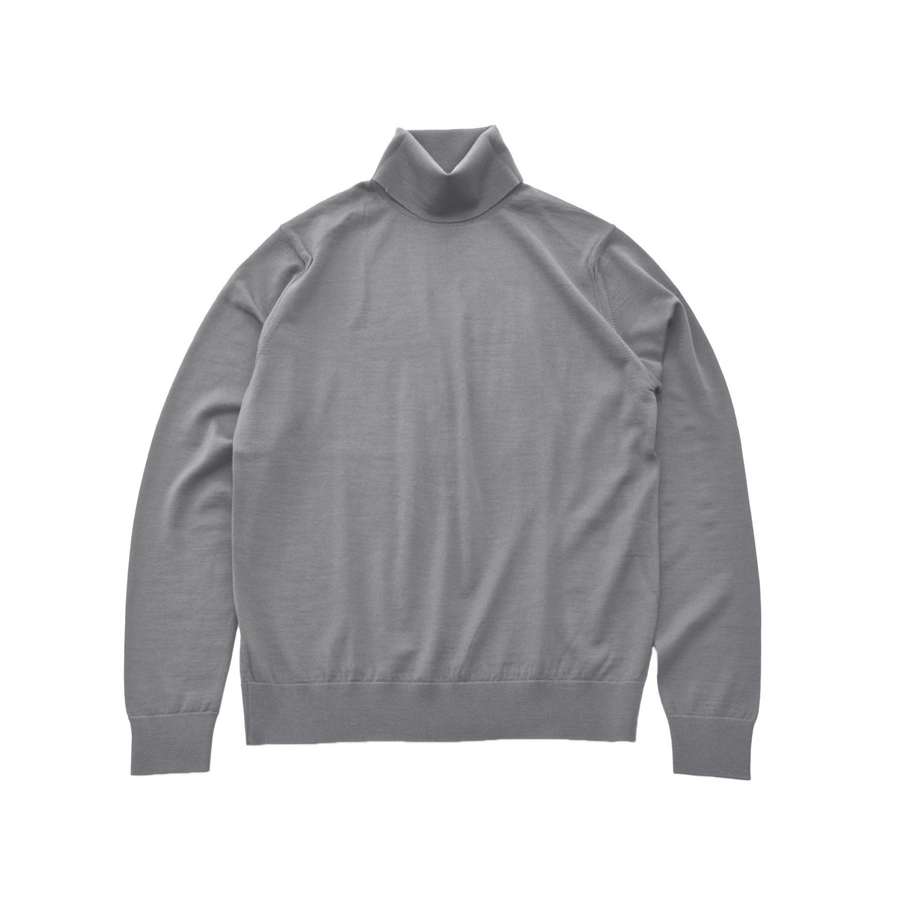 
            ＜ユニセックス＞FF30タートルネックプルオーバー ノアフ グレー サイズ1 ニット ファッション おしゃれ 日本製 秋 冬 プレゼント ギフト 第一ニットマーケティング BM0515
          