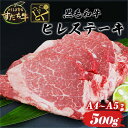 【ふるさと納税】黒毛和牛 すだち牛 ヒレ 500g ｜赤身 国産 牛肉 冷凍 お肉 グルメ ギフト 和牛 霜降り カット 小分け