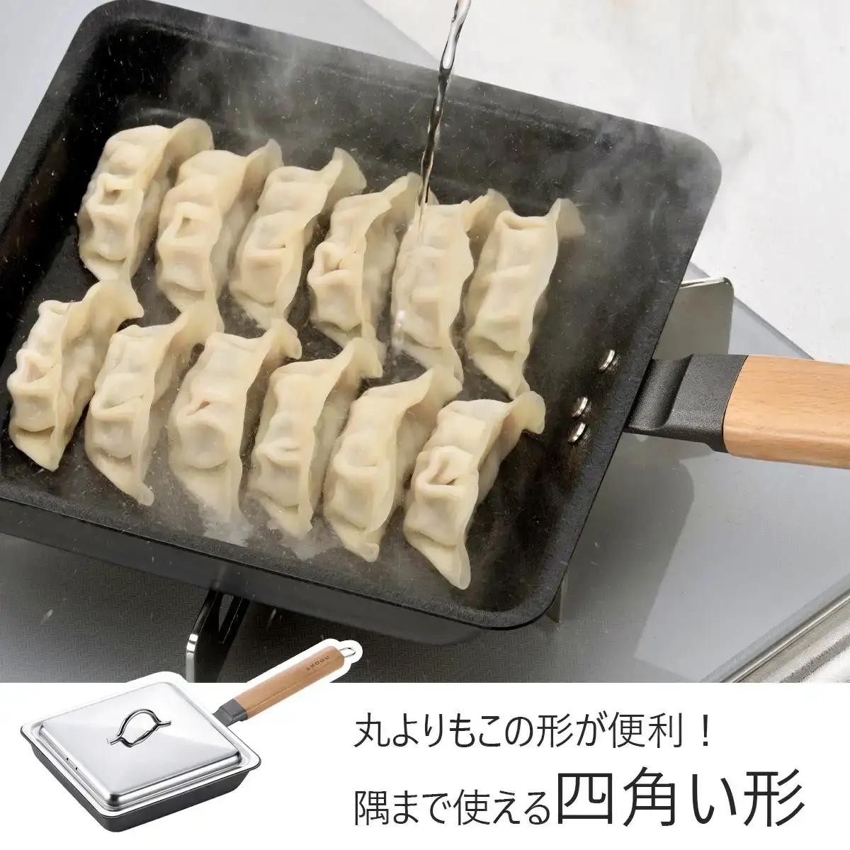 [KOGU] 角フライパン＆カバー ターナーセット フライパン 蓋付き キッチン 燕三条製 新生活 一人暮らし