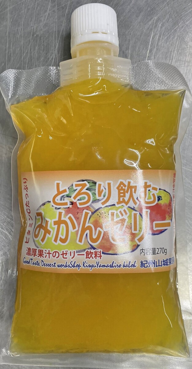 
                  とろり飲むみかんゼリー 270g × 8個入り
                