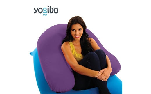 【⑪パープル】39-C-11 Yogibo　Support( ヨギボー サポート )◇