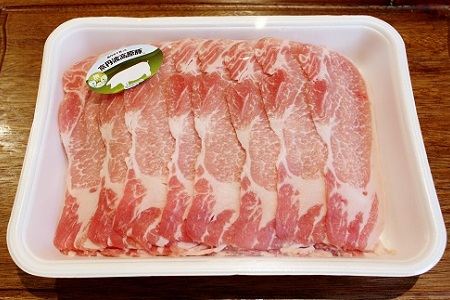 【京丹波高原豚】 しゃぶしゃぶ用 1kg ロース 【豚肉】 [010TN001]