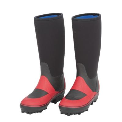 ふるさと納税 南相馬市 ウォームブーツNS ブラック×レッド 23.0cm【5505001】