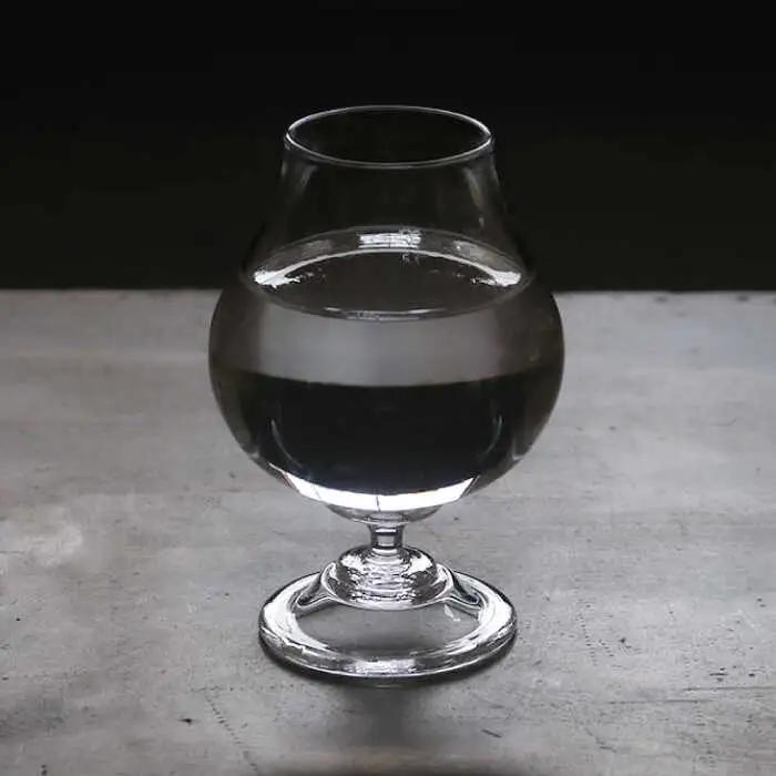 一点一点丁寧に手作り みなもグラス / グラス 酒器 ワイングラス ガラス工芸品 工芸品 / 御嵩町 / glass studio 三日月 [AVBF004]