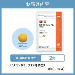 ビタミンBミックス（持続型）｜サプリ サプリメント 栄養 北海道 札幌市