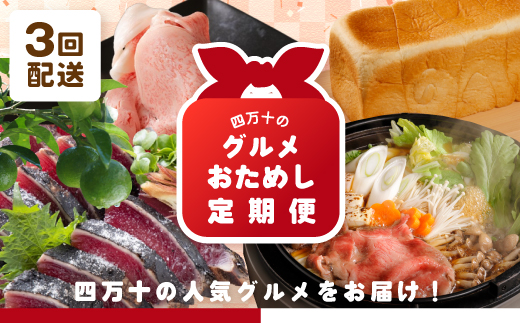 26-754．【3回定期便】四万十のグルメおためし定期便3万円コース