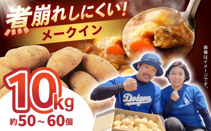 
                  じゃがいも メークイン 10kg (S～2Lサイズ/約50～60個) / じゃがいも ジャガイモ ポテト 九州 メークイン メイクイーン 野菜 やさい / 諫早市 / スマイルファーム　 [AHFG004]
                