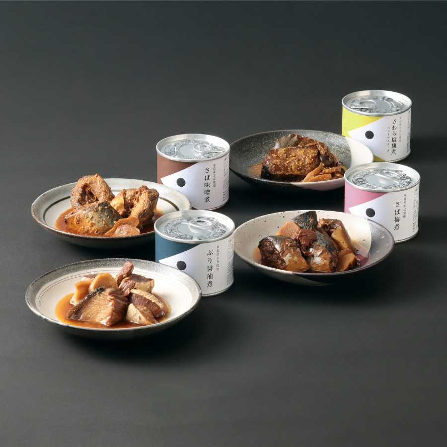 ＜越田商店＞缶詰４個セット