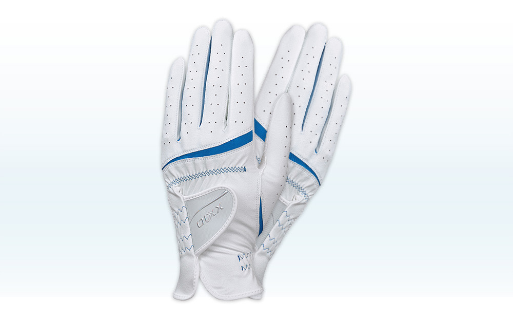 【高島屋選定品】ゼクシオレディースグローブ GGG-X022WW両手用 ホワイトブルー20cm