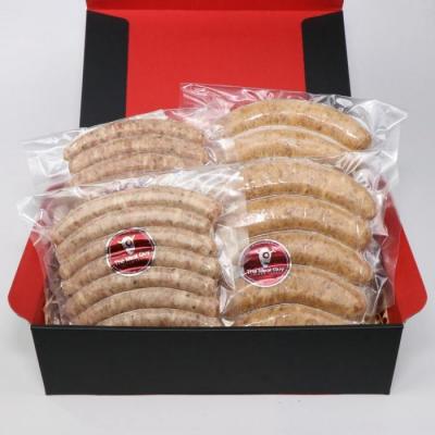 ふるさと納税 名古屋市 【合計1.2Kgボリューム満点】ミートガイ手作り生ソーセージセット(メープル&スパイシー) |  | 02