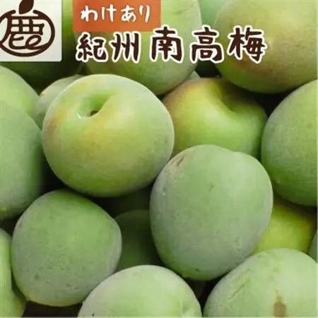 家庭用 紀州南高梅(青梅)1kg+250g(傷み補償分)【梅干し・梅ジュースに◎】【訳あり】【配送不可地域：離島・北海道・沖縄県】【1661974】