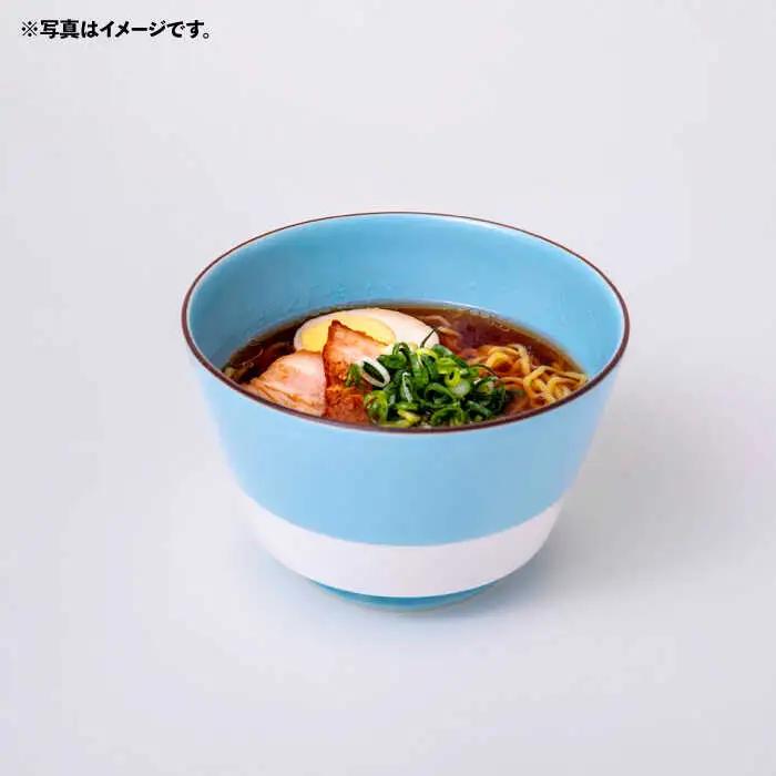 【波佐見焼】クリン丼 マットカラー ブルー・パープル ペアセット【マルミツ】[GC10]